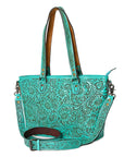 American Darling Tote Hand Tooled Genuine Leather women bag western handbag purse