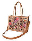 American Darling Tote Hand Tooled Genuine Leather women bag western handbag purse