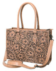 American Darling Tote Hand Tooled Genuine Leather women bag western handbag purse