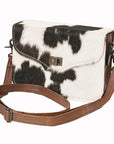 American Darling Small Crossbody Hair On Genuine Leather Women Bag Western Handbag Purse