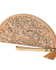 American Darling Clutch Hand Tooled Genuine Leather Women Bag Western Handbag Purse