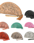 American Darling Clutch Hand Tooled Genuine Leather Women Bag Western Handbag Purse