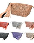 American Darling Hand Tooled Genuine Leather Women Bag Western Handbag Purse