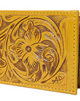 American Darling Wallet Hand Tooled Genuine Leather Women Bag Western Handbag Purse