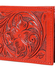American Darling Wallet Hand Tooled Genuine Leather Women Bag Western Handbag Purse