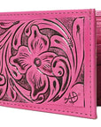 American Darling Wallet Hand Tooled Genuine Leather Women Bag Western Handbag Purse