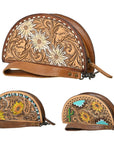 American Darling Hand Tooled Genuine Leather women bag western handbag purse