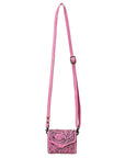American Darling Wallet Hand Tooled Genuine Leather Women Bag Western Handbag Purse