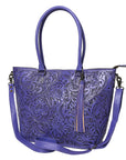 American Darling Tote Hand Tooled Genuine Leather Women Bag Western Handbag Purse