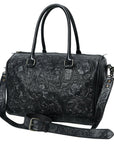 American Darling Duffel Hand Tooled Genuine Leather Women Bag Western Handbag Purse