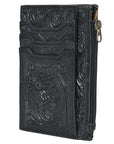 American Darling Card-Holder Hand Tooled Genuine Leather Women Bag Western Handbag Purse