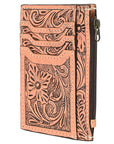 American Darling Card-Holder Hand Tooled Genuine Leather Women Bag Western Handbag Purse