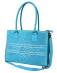 American Darling Tote Genuine Suede Leather Women Bag Western Handbag Purse
