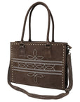 American Darling Tote Genuine Suede Leather Women Bag Western Handbag Purse