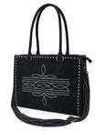 American Darling Tote Genuine Suede Leather Women Bag Western Handbag Purse