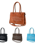 American Darling Tote Genuine Suede Leather Women Bag Western Handbag Purse