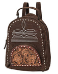 American Darling Backpack Hand Tooled Genuine Leather Women Bag Western Handbag Purse