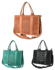 American Darling Tote Genuine Leather Women Bag Western Handbag Purse