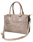 American Darling Briefcase Hand Tooled Genuine Leather Women Bag Western Handbag Purse