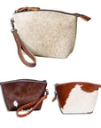 American Darling Coin Purse Hair On Genuine Leather Women Bag Western Handbag Purse