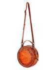 American Darling Hand Tooled Genuine Leather Women Bag Western Handbag Purse