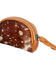 American Darling Coin Purse Hair On Genuine Leather Women Bag Western Handbag Purse