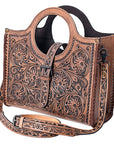 American Darling Tote Hand Tooled Genuine Leather Western Women Bag Handbag Purse | Western Tote Bag | Travel Tote Bags | College Tote Bag | Casual Tote Bag