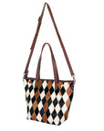 American Darling ADBG533 Tote Hair On Genuine Leather Women Bag Western Handbag Purse