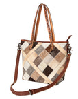 American Darling ADBG533 Tote Hair On Genuine Leather Women Bag Western Handbag Purse