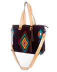 American Darling Tote Saddle Blanket Genuine Leather Women Bag Western Handbag Purse