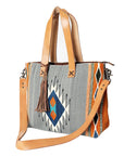American Darling Tote Saddle Blanket Genuine Leather Women Bag Western Handbag Purse