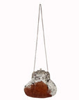 American Darling Hair On Genuine Leather Women Bag Western Handbag Purse