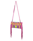 American Darling Hand Tooled Saddle Blanket Genuine Leather Women Bag Western Handbag Purse