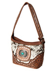 American Darling Hand Tooled Genuine Leather Women Bag Western Handbag Purse