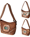 American Darling Hand Tooled Genuine Leather Women Bag Western Handbag Purse