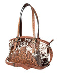 American Darling Hand Tooled Genuine Leather Women Bag Western Handbag Purse