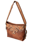 American Darling Hand Tooled Genuine Leather Women Bag Western Handbag Purse