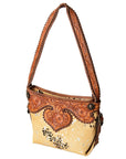 American Darling Hand Tooled Genuine Leather Women Bag Western Handbag Purse