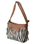 American Darling Hand Tooled Genuine Leather Women Bag Western Handbag Purse