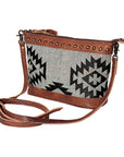 American Darling Saddle Blanket Genuine Leather Women Bag Western Handbag Purse