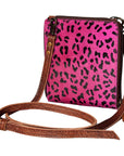 American Darling Hair On Genuine Leather Women Bag Western Handbag Purse
