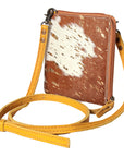 American Darling Hair On Genuine Leather Women Bag Western Handbag Purse