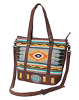 American Darling Tote Hand Tooled Saddle Blanket Genuine Leather women bag western handbag purse