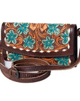 American Darling Wallet Hand Tooled Genuine Leather women bag western handbag purse