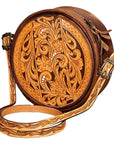 American Darling Hand Tooled Genuine Leather Women Bag Western Handbag Purse
