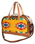 American Darling Saddle Blanket Hair On Genuine Leather Women Bag Western Handbag Purse