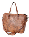 American Darling Crocodile Embossed Genuine Leather Women Bag Western Handbag Purse