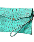 American Darling Crocodile Embossed Genuine Leather Women Bag Western Handbag Purse