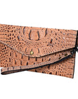 American Darling Crocodile Embossed Genuine Leather Women Bag Western Handbag Purse