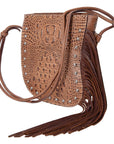 American Darling Crocodile Embossed Genuine Leather Women Bag Western Handbag Purse